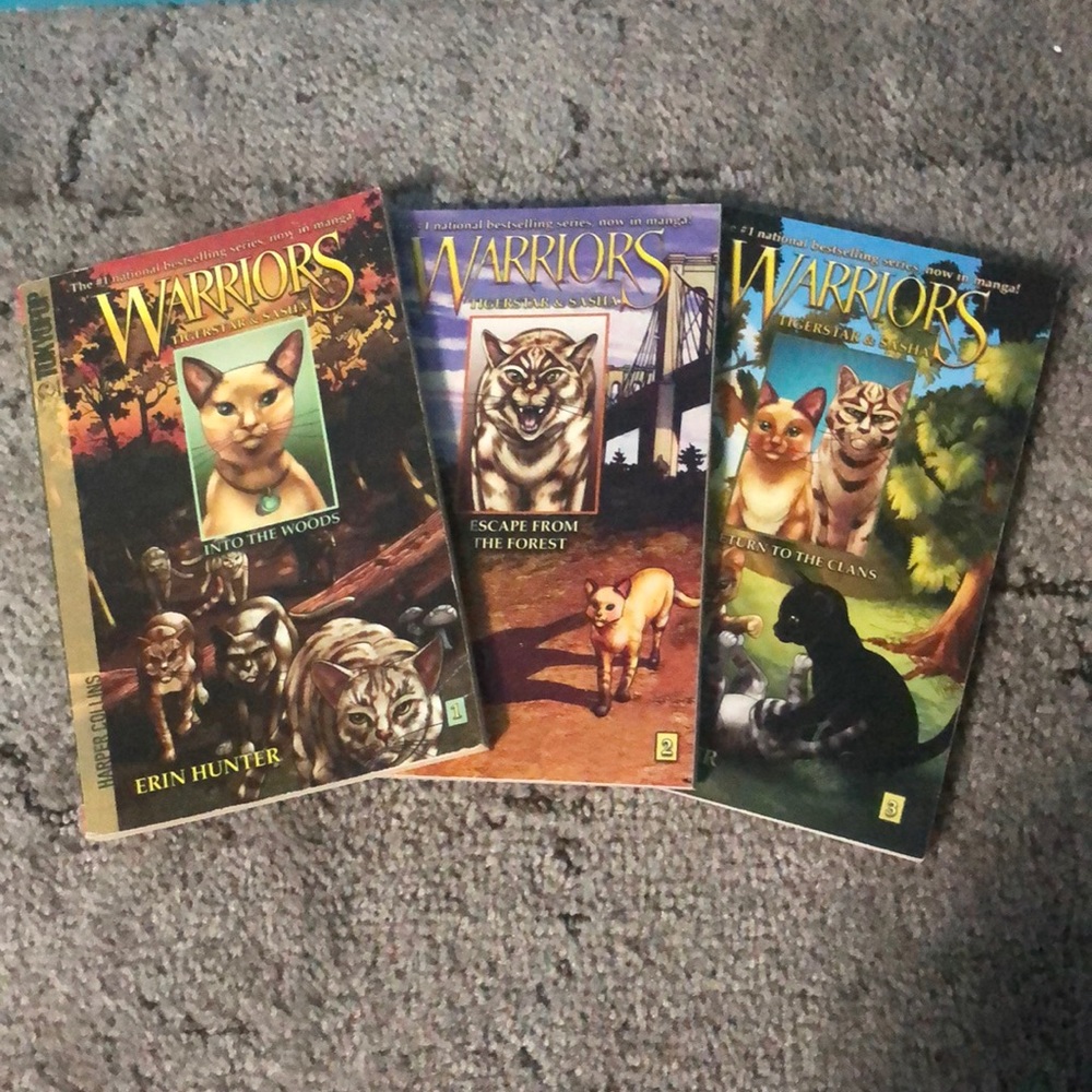 Warriors Tigerstar & Sasha full manga action Collection